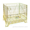 Metal Cage Storage Collapsible Metal Storage Cage Container Factory